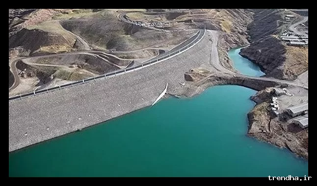 افزایش سرعت کاهش آب در سد طالقان