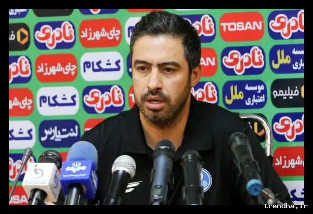 خسرو حیدری در تمرین امروز تیم استقلال حضور نداشت