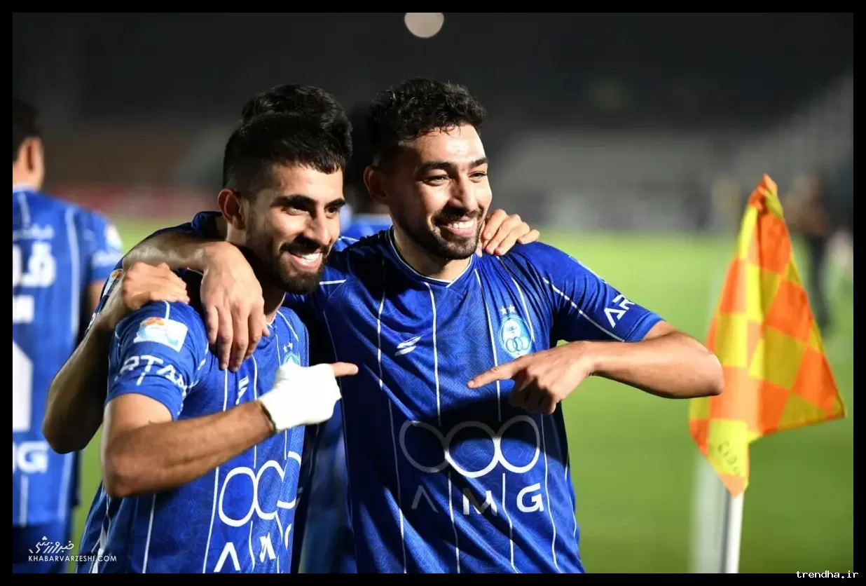 گل اول استقلال را منیر الحدادی در دقیقه ۱۵ به ثمر رساند