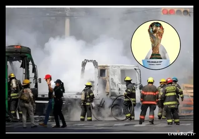 شهر گوادالاخارا، میزبان ۴ مسابقه جام جهانی ۲۰۲۶، به تصرف کارتل‌ها درآمد.