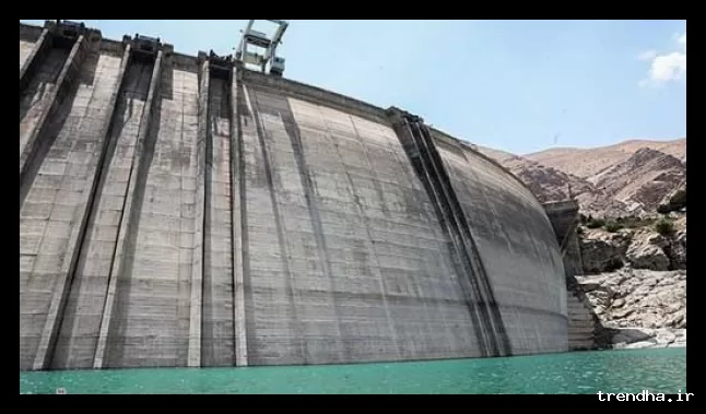 سد کرج 93 درصد خالی است؛ حجم ذخیره به 13 میلیون مترمکعب رسید.