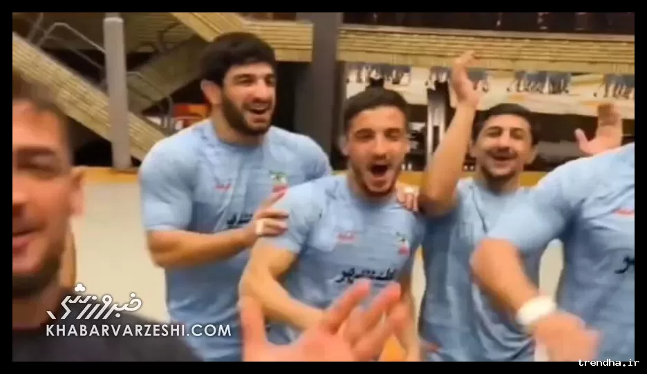 ویدیو | اردوی شاد تیم ملی کشتی؛ آزادکاران بسکتبال بازی کردند!