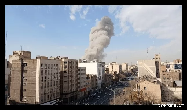 انفجارهای پی در پی در مرکز تهران، احتمال حمله موشکی مطرح است